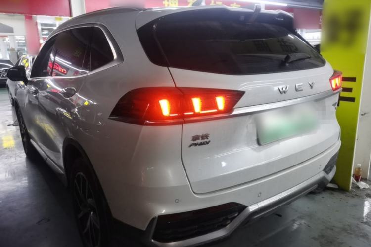 Used Wey Latte DHT-PHEV 2022 1.5T Two-Wheel-Drive Extra-Large Version Rear Left 45 Deg