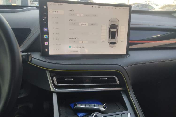Used Wey Macchiato 2021 1.5L DHT Master Edition Audio And AC Panel