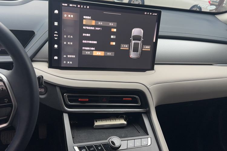 Used Wey Macchiato 2021 1.5L DHT Custom Edition Audio And AC Panel