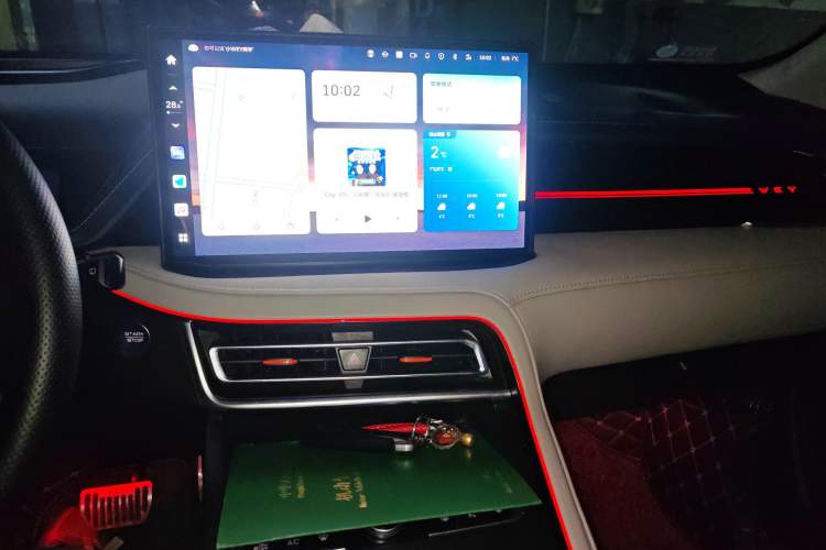 Used Wey Macchiato 2021 1.5L DHT Master Edition Audio And AC Panel