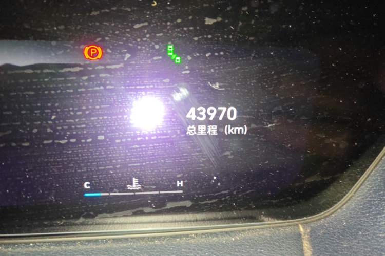 Used Wey Macchiato 2021 1.5L DHT Master Edition Odometer Close Up