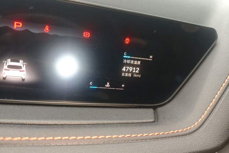 Used Wey Macchiato 2021 1.5L DHT Custom Edition Odometer Close Up