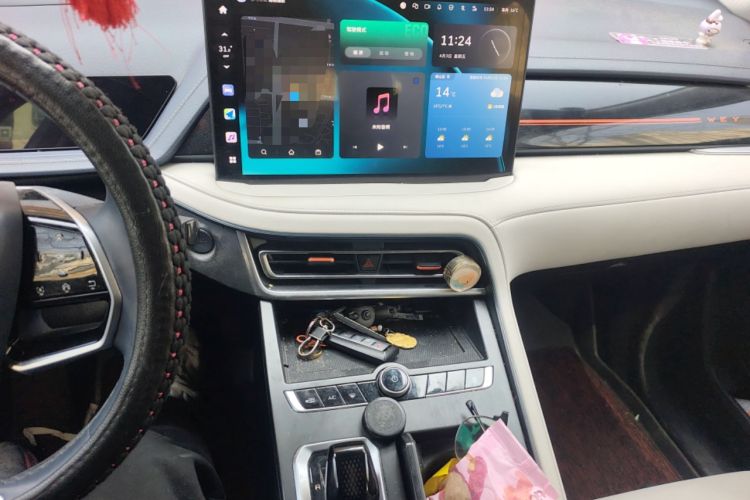 Used Wey Macchiato 2021 1.5L DHT Master Edition Audio And AC Panel