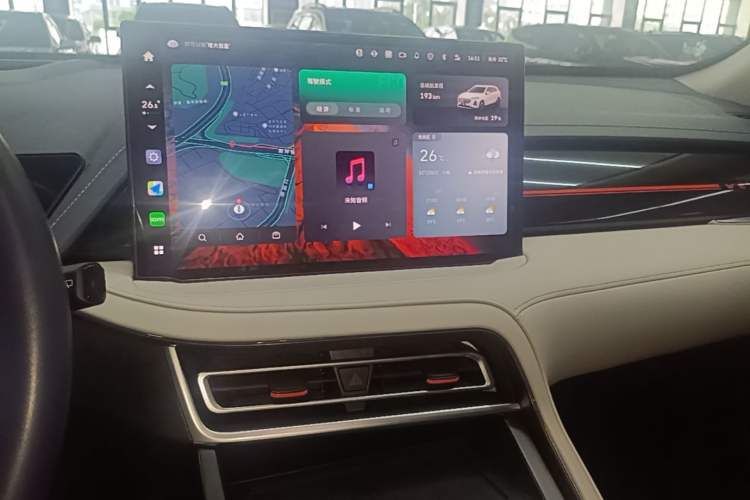 Used Wey Macchiato DHT-PHEV 2021 1.5L Master Edition Audio And AC Panel