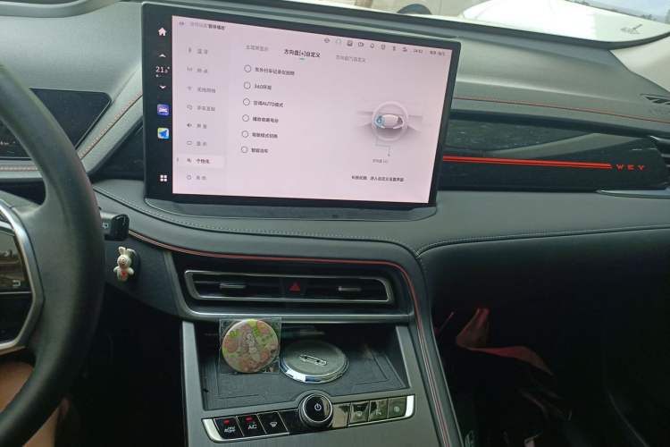 Used Wey Macchiato DHT-PHEV 2021 1.5L Master Edition Audio And AC Panel
