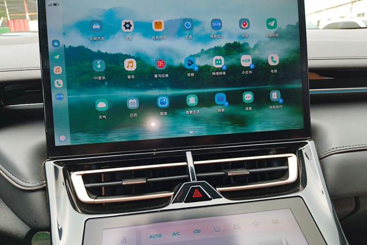 Used Wey Mocha 2021 2.0T Two-Wheel-Drive Premium Edition Audio And AC Panel
