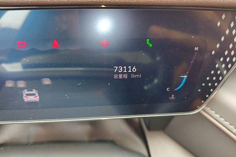 Used Wey Mocha 2021 2.0T Two-Wheel-Drive Premium Edition Odometer Close Up