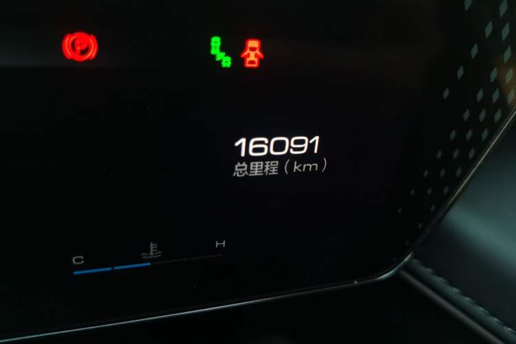 Used Wey Mocha 2021 2.0T Two-Wheel-Drive Premium Edition Odometer Close Up