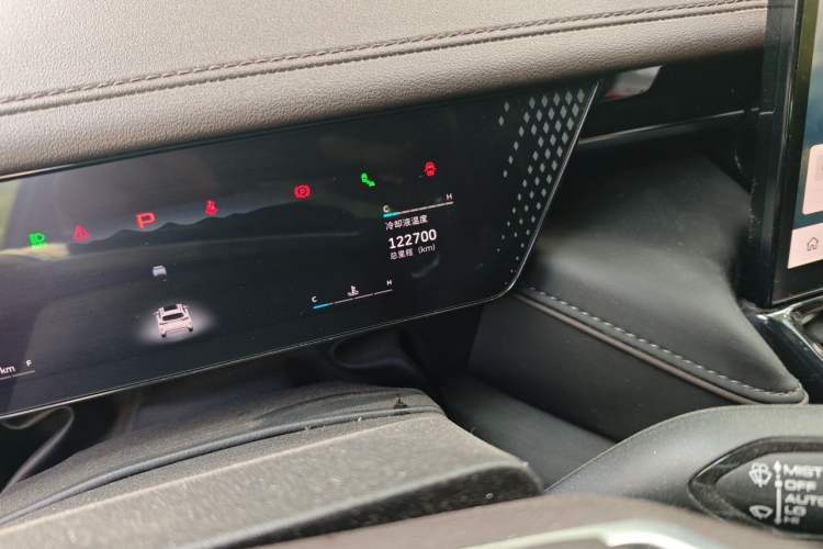 Used Wey Mocha 2021 2.0T Two-Wheel-Drive Premium Edition Odometer Close Up