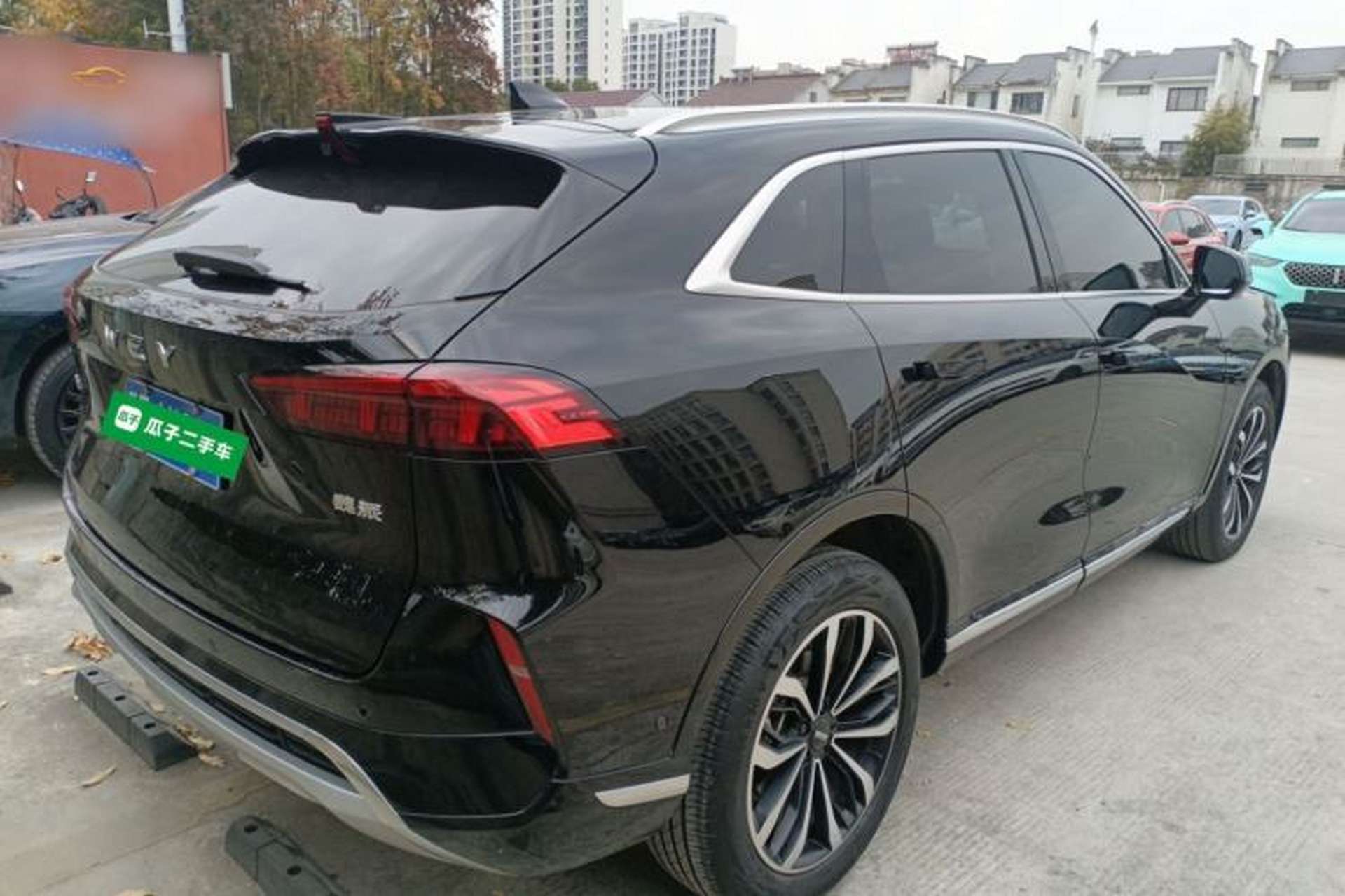 Used Wey Mocha 2021 2.0T Four-Wheel Drive Premium Edition Rear Right 45 Deg