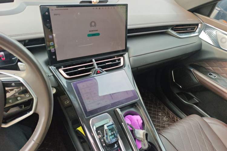 Used Wey Mocha 2021 2.0T Two-Wheel-Drive Premium Edition Audio And AC Panel