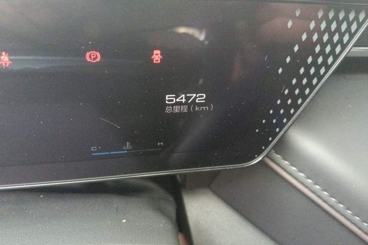 Used Wey Mocha 2021 2.0T Two-Wheel-Drive Premium Edition Odometer Close Up