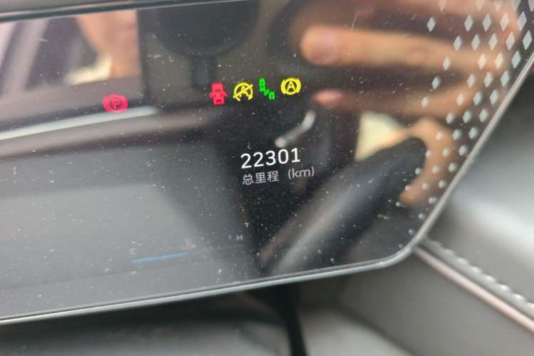 Used Wey Mocha 2021 2.0T Two-Wheel-Drive Premium Edition Odometer Close Up