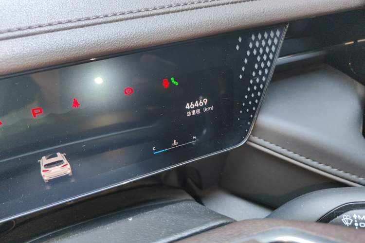 Used Wey Mocha 2021 2.0T Two-Wheel-Drive Premium Edition Odometer Close Up