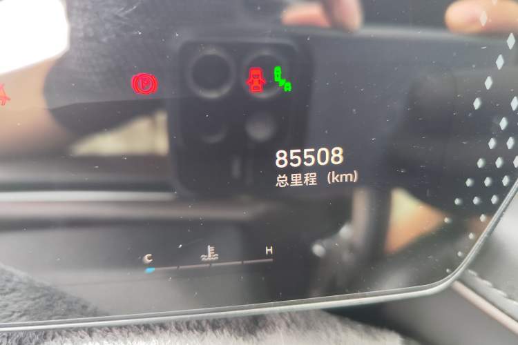Used Wey Mocha 2021 2.0T Two-Wheel-Drive Premium Edition Odometer Close Up