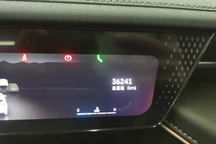 Used Wey Mocha 2021 2.0T Two-Wheel-Drive Premium Edition Odometer Close Up