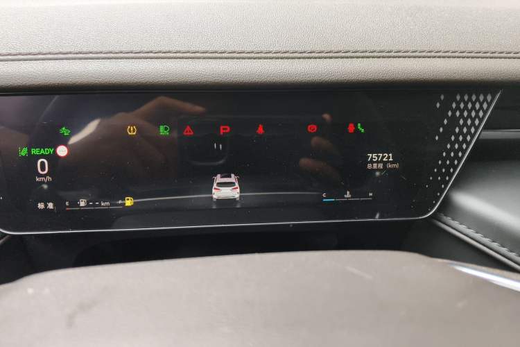 Used Wey Mocha 2021 2.0T Two-Wheel-Drive Premium Edition Odometer Close Up