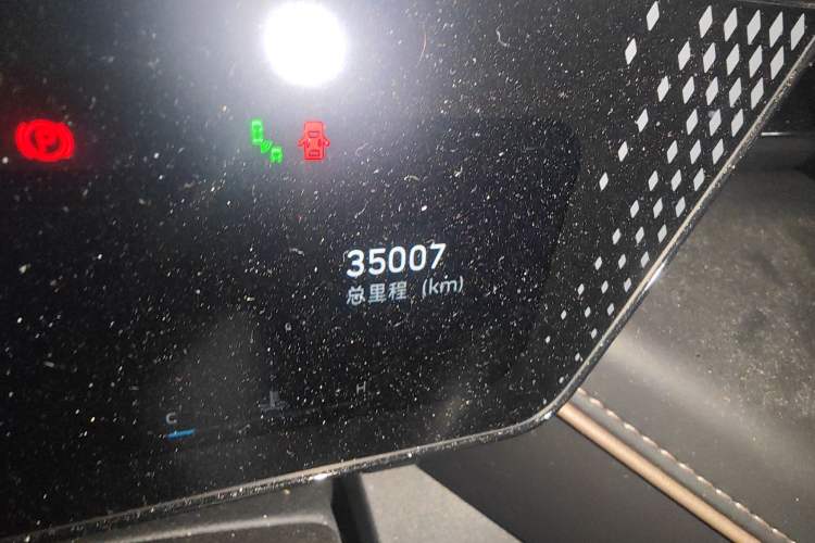 Used Wey Mocha 2021 2.0T Two-Wheel-Drive Premium Edition Odometer Close Up