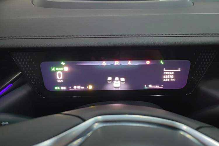 Used Wey Mocha New Energy 2023 Two-Wheel Drive Long-Range Version Instrument Cluster