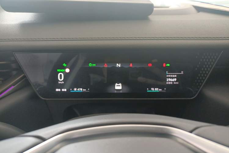 Used Wey Mocha New Energy 2024 Hi4 Four-Wheel Drive Long-Range Version Instrument Cluster