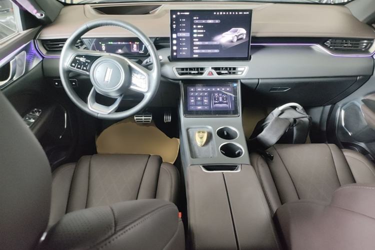 Used Wey Mocha New Energy 2024 Hi4 Four-Wheel Drive Long-Range Version Center Console