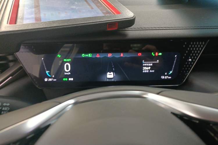 Used Wey Mocha New Energy 2024 Hi4 Four-Wheel Drive Long-Range Version Instrument Cluster