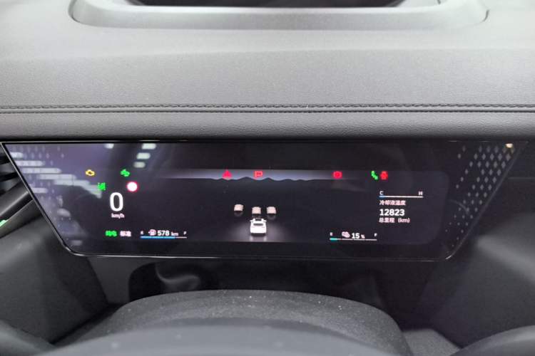 Used Wey Mocha New Energy 2024 Hi4 Four-Wheel Drive Long-Range Version Instrument Cluster