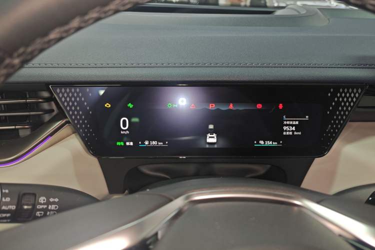 Used Wey Mocha New Energy 2024 Hi4 Four-Wheel Drive Long-Range Version Instrument Cluster