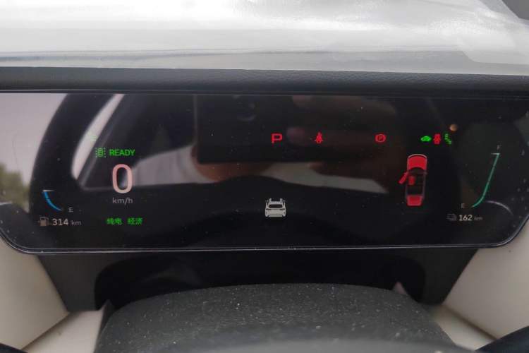 Used Wey Mocha New Energy 2024 Hi4 Four-Wheel Drive Long-Range Version Instrument Cluster