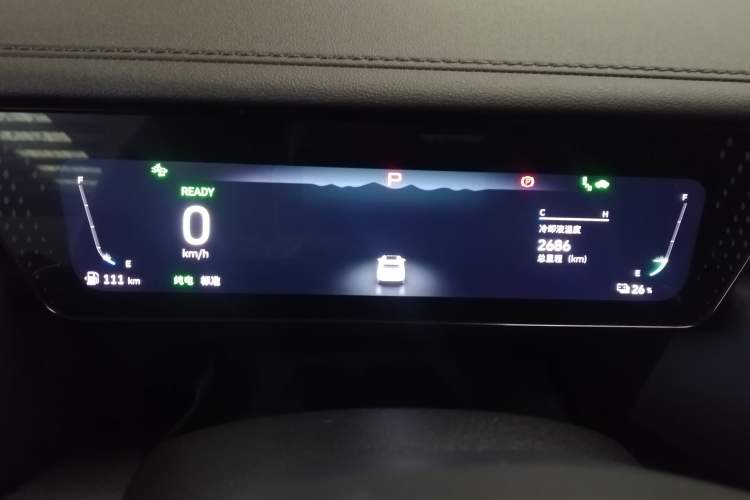 Used Wey Mocha New Energy 2024 Hi4 Four-Wheel Drive Long-Range Version Instrument Cluster