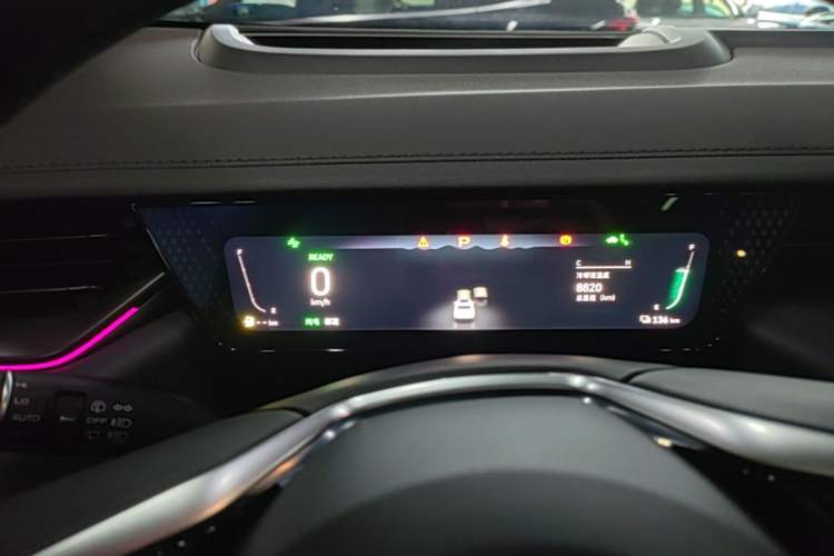 Used Wey Mocha New Energy 2024 Hi4 Four-Wheel Drive Long-Range Version Instrument Cluster