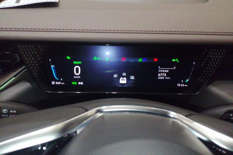 Used Wey Mocha New Energy 2024 Hi4 Four-Wheel Drive Long-Range Version Instrument Cluster