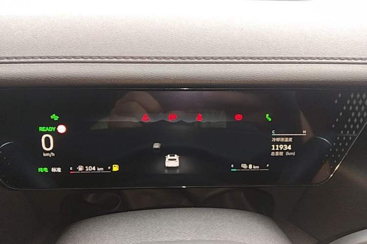 Used Wey Mocha New Energy 2024 Hi4 Four-Wheel Drive Long-Range Version Instrument Cluster