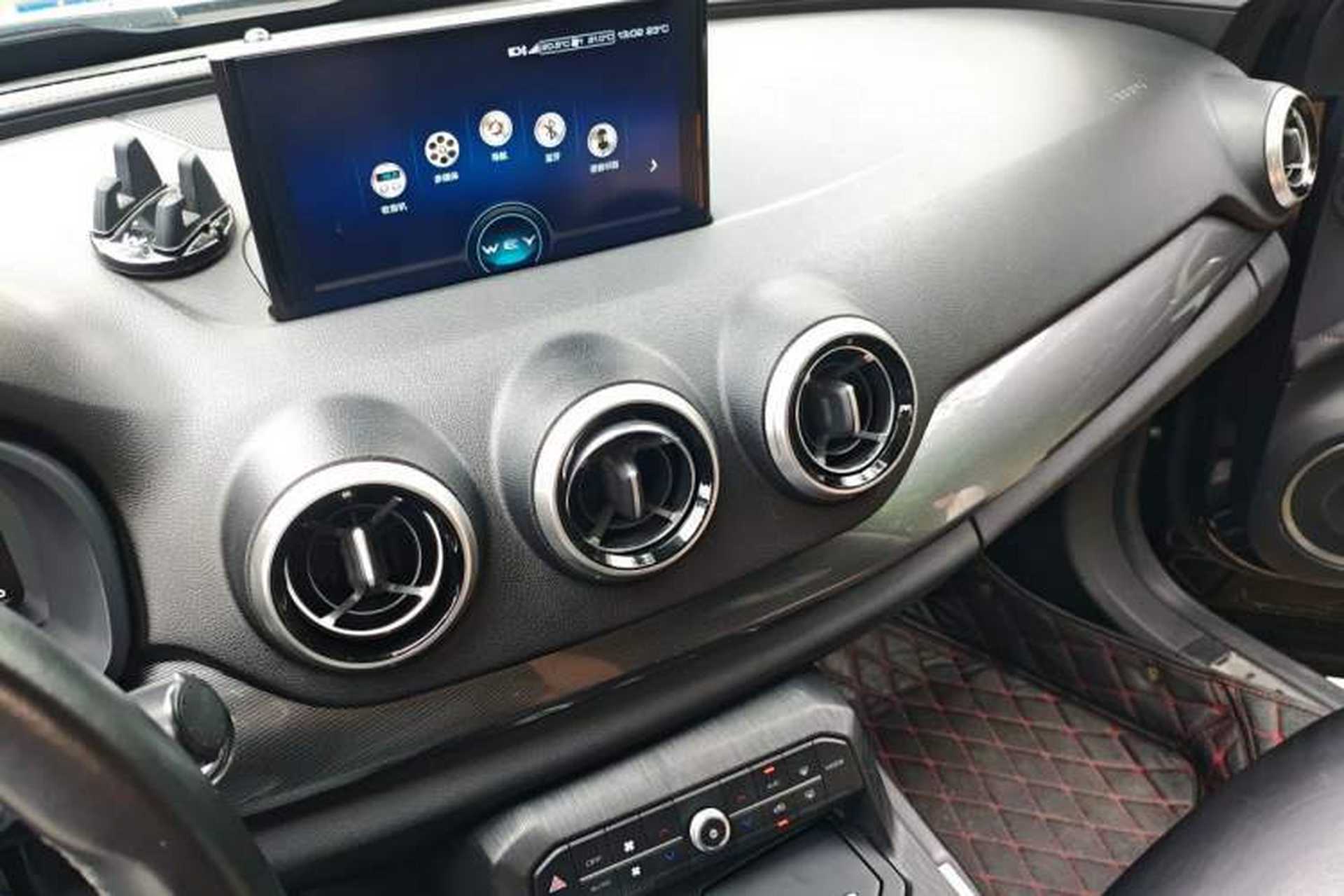 Used Wey P8 2018 2.0T Flagship Model Audio And AC Panel
