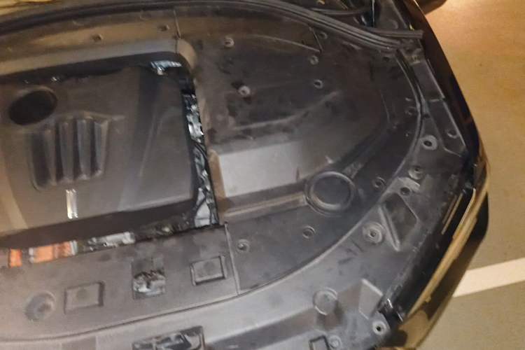 Used Wey P8 2018 2.0T Flagship Model Engine Bay Left