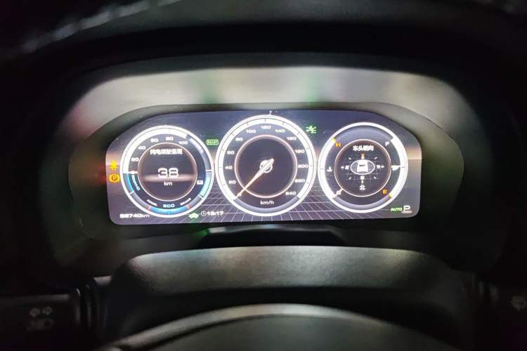 Used Wey P8 2018 2.0T Flagship Model Instrument Cluster