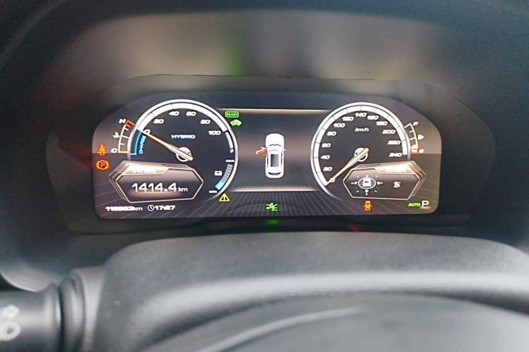 Used Wey P8 2018 2.0T Flagship Model Instrument Cluster