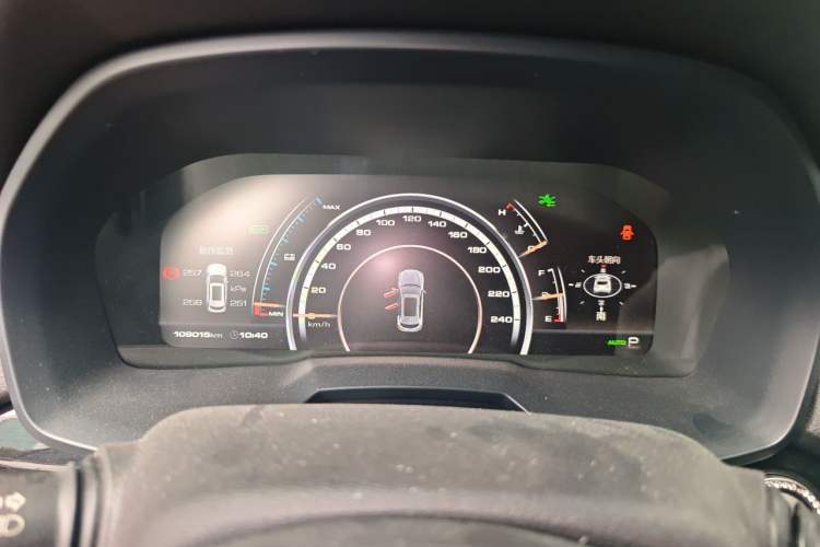 Used Wey P8 2018 2.0T Flagship Model Instrument Cluster