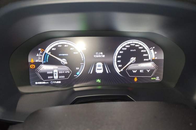 Used Wey P8 2018 2.0T Flagship Model Instrument Cluster