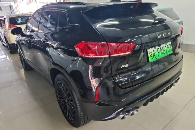Used Wey P8 2018 2.0T Flagship Model Rear Left 45 Deg