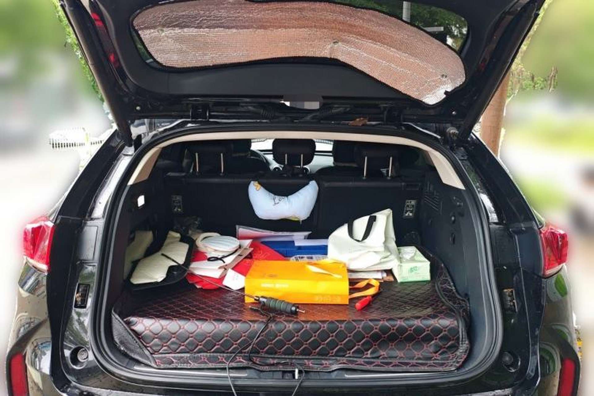 Used Wey P8 2018 2.0T Flagship Model Trunk