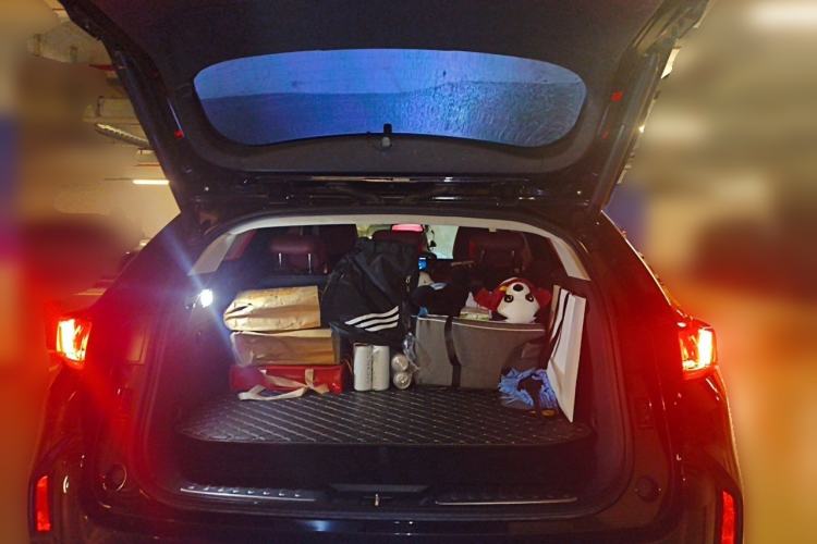 Used Wey P8 2018 2.0T Flagship Model Trunk