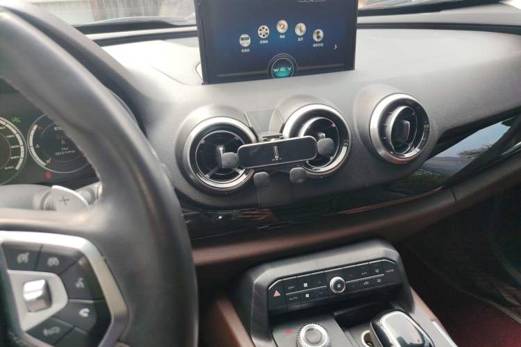 Used Wey P8 2018 2.0T Flagship Model Audio And AC Panel