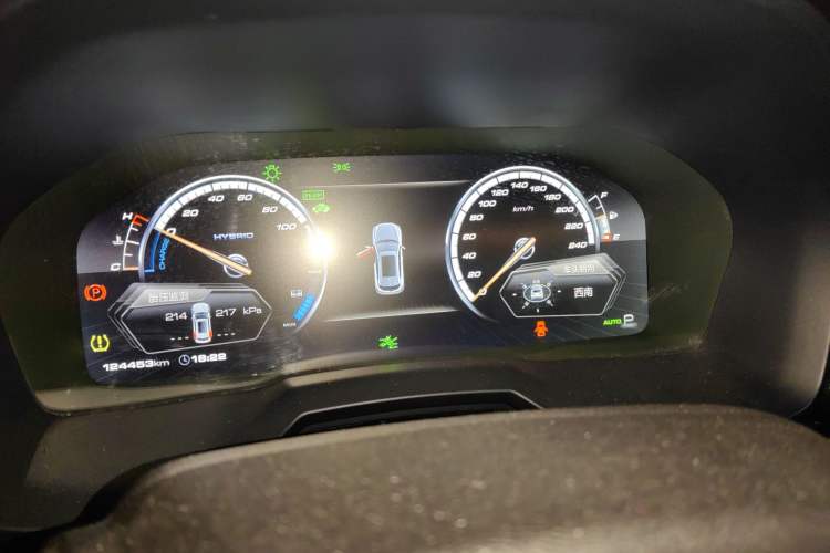 Used Wey P8 2018 2.0T Flagship Model Instrument Cluster