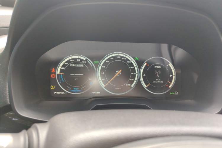 Used Wey P8 2018 2.0T Flagship Model Instrument Cluster