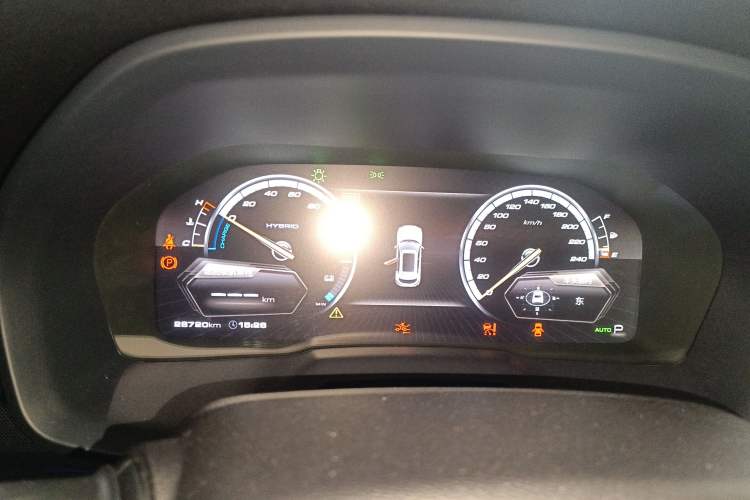 Used Wey P8 2018 2.0T Flagship Model Instrument Cluster