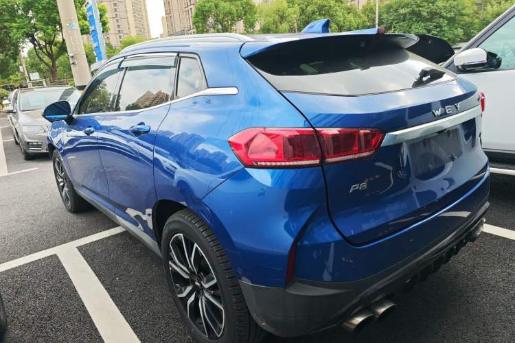 Used Wey P8 2018 2.0T Flagship Model Rear Left 45 Deg