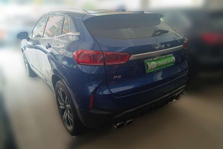 Used Wey P8 2018 2.0T Flagship Model Rear Left 45 Deg