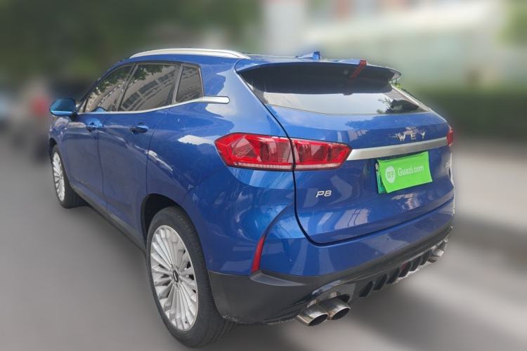 Used Wey P8 2018 2.0T Flagship Model Rear Left 45 Deg