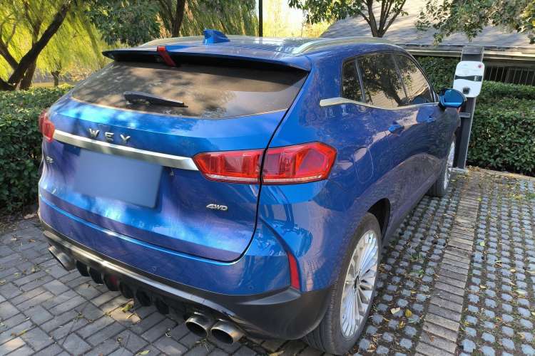Used Wey P8 2018 2.0T Flagship Model Rear Right 45 Deg